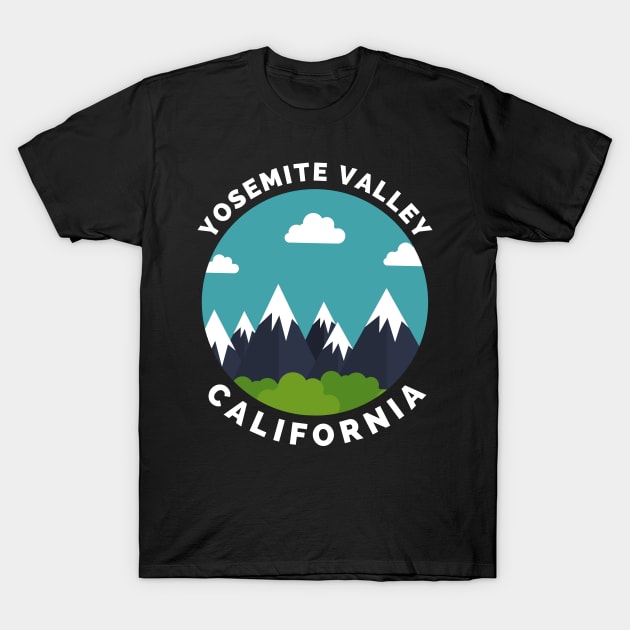 Yosemite Valley Ski Snowboard Mountain California Yosemite - Yosemite Valley California - Travel T-Shirt by Famgift